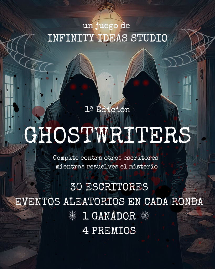 Juego literario para escritores Ghostwriter