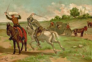 Escena de El Quijote