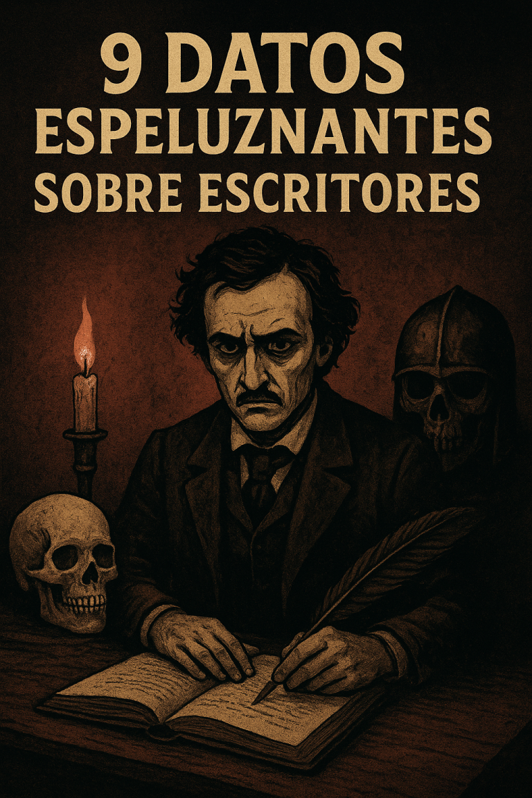 9 Datos Espeluznantes sobre Escritores