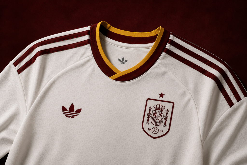 Camiseta de la selección española en el mundial 2026